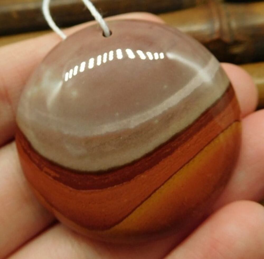 Stunning 83 Carat Succor Jasper Cabochon!